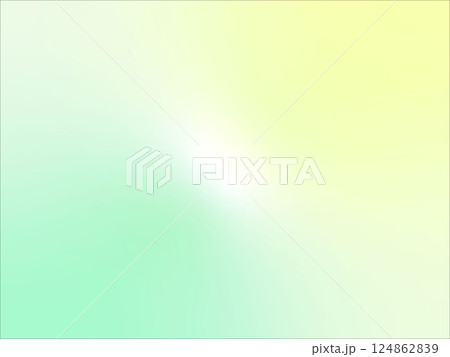 緑と黄緑のグラデーション背景 124862839
