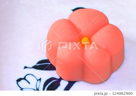 日本伝統のスイーツ・美味しい生菓子 124862900