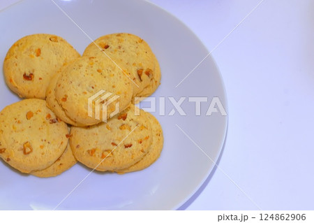 食感サクサクのアーモンドクッキー 124862906