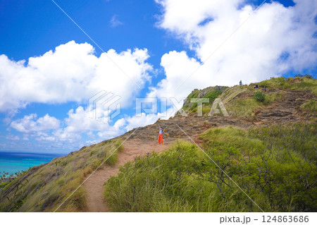 ハワイ ラニカイピルボックスハイク ハワイ ラニカイピルボックスハイク 124863686