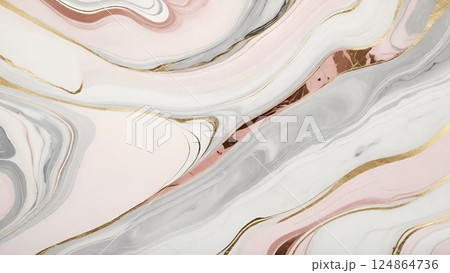 大理石の背景素材 124864736