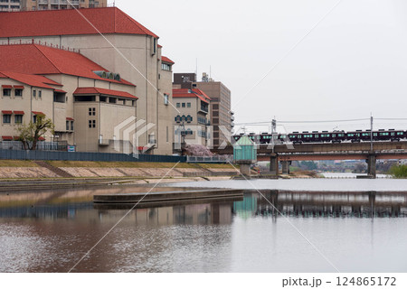 阪急電鉄今津線鉄橋 阪急電鉄今津線鉄橋 124865172