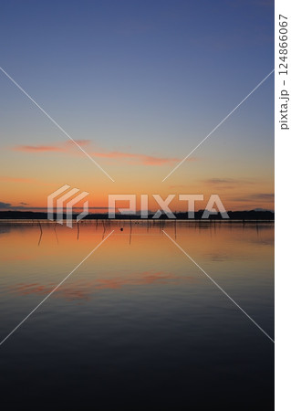 美しい朝焼け 美しい朝焼け 124866067