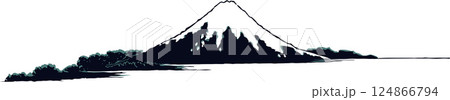 浮世絵　山　その3 124866794