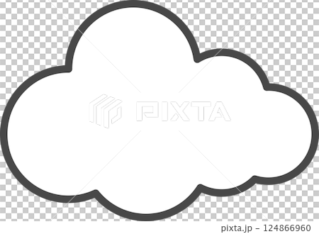 White clouds for coloring. White clouds for coloring. 124866960
