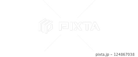 Cloud illustration with transparent background. 124867038