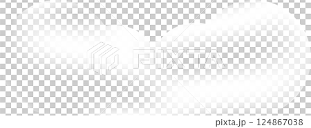 Cloud illustration with transparent background. 124867038