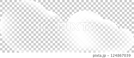 Cloud illustration with transparent background. Cloud illustration with transparent background. 124867039