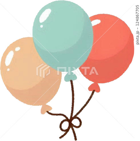 balloons with helium balloon 124867705