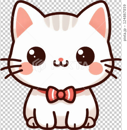 cute cat 124867859