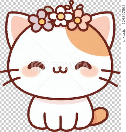 cute cat cute cat 124867863