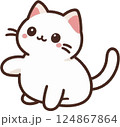 cute cat 124867864