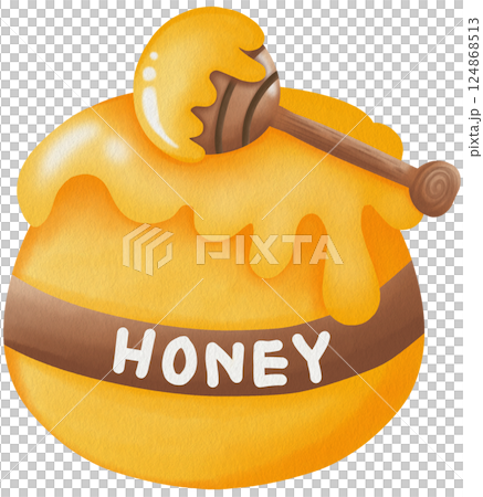 Honey and Flowers Clipart PNG Cute Honey Jar and Floral Elements for Sublimation and Crafts Hand Drawn Honey Bee Theme Clipart Set 124868513