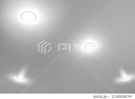 Four ceiling lights Four ceiling lights 124868634