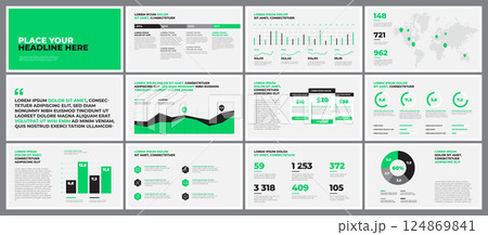 presentation templates elements 124869841
