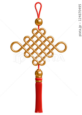 Chinese Lucky Charm Pendant 124870495