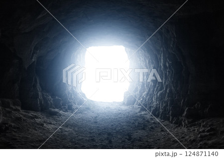 A light in the end of a tunnel 124871140