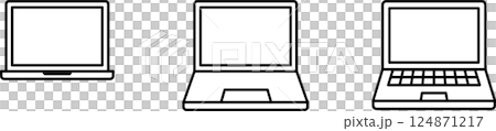 Computer and laptop icon 2 Computer and laptop icon 2 124871217
