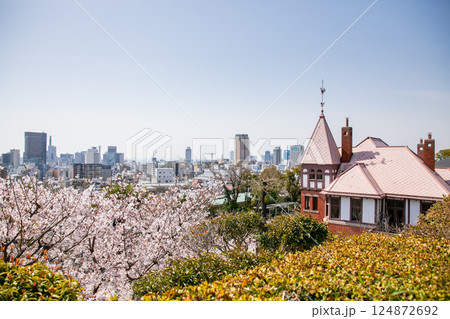 神戸北野　異人館街の風景 124872692