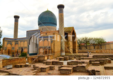 グーリ・アミール廟　サマルカンド　ウズベキスタン  2 124872955