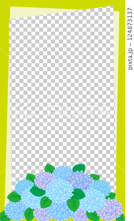 繡球花背景圖垂直背景 繡球花背景圖垂直背景 124873137