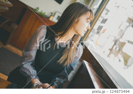 coffee shop coffee shop 124873494