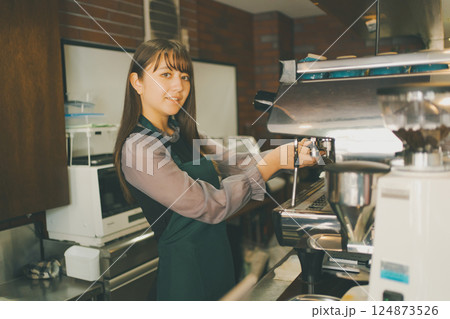 coffee shop coffee shop 124873526