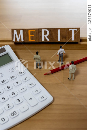 文字ブロック MERIT メリット 文字ブロック MERIT メリット 124874051