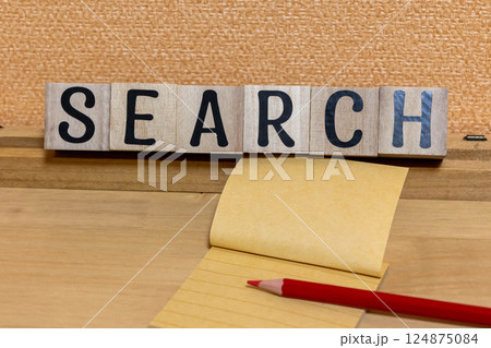 文字ブロック SEARCH 文字ブロック SEARCH 124875084