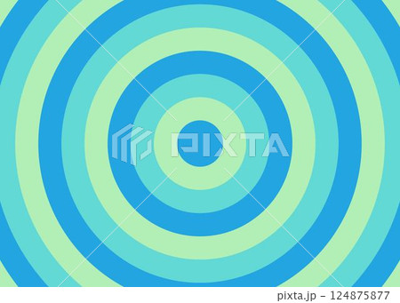同心円のイメージ背景、円形ストライプ、渦巻き 124875877