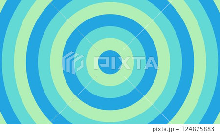 同心円のイメージ背景、円形ストライプ、渦巻き 124875883