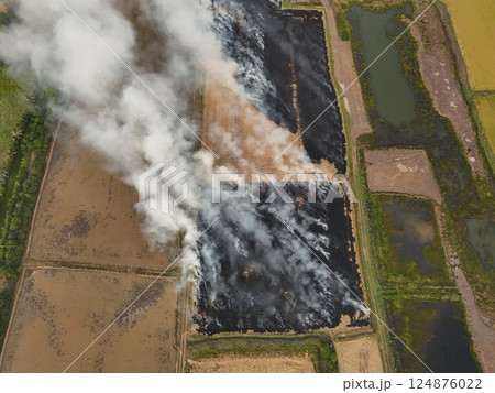 Climate change, Agriculture burning release carbon	 124876022