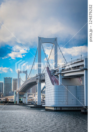 東京 快晴のお台場 東京 快晴のお台場 124876282