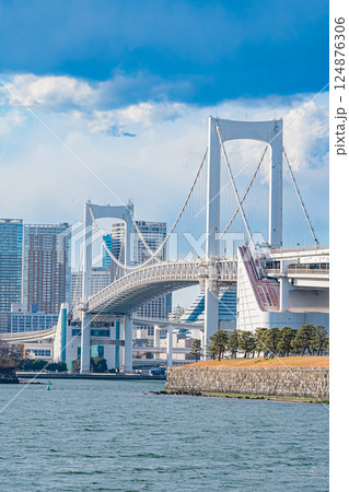 東京 快晴のお台場 東京 快晴のお台場 124876306