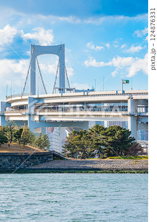 東京　快晴のお台場 124876331