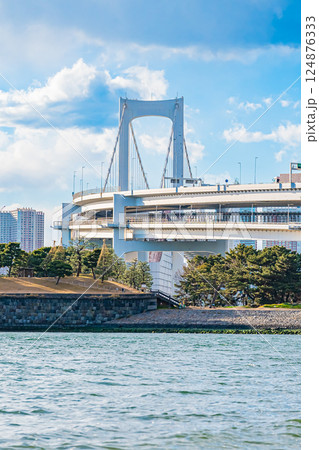 東京　快晴のお台場 124876333