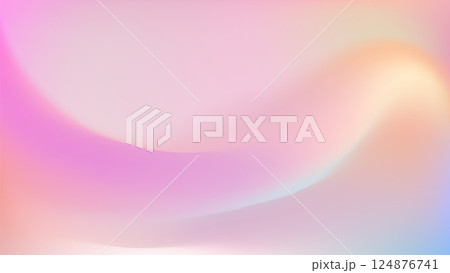 Light pink gradient iridescent background. Rainbow colored Light pink gradient iridescent background. Rainbow colored 124876741