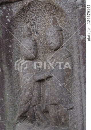 信州 松本の文化財 渚町 本村地区の双体道祖神 天明2年 1782年造立 信州 松本の文化財 渚町 本村地区の双体道祖神 天明2年 1782年造立 124879141