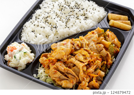 豚キムチ弁当 124879472