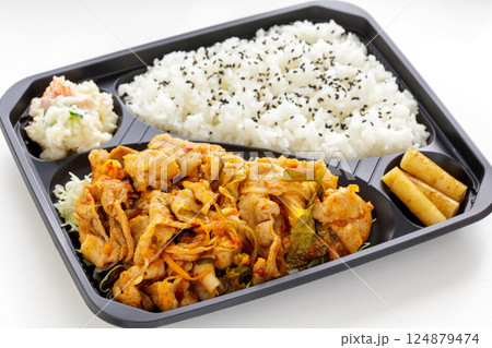 豚キムチ弁当 124879474