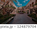 San Diego, California, USA- November 4 2004:  The Prado restaurant at Balboa Park. Part of the Cohn Restaurant Group family, The Prado is a renowned National Landmark right in the heart of Balboa Park 124879704