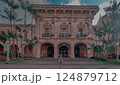 San Diego, California, USA- November 4 2004:The San Diego history center is a museum in Balboa Park in San Diego, California, dedicated to the history of San Diego. 124879712