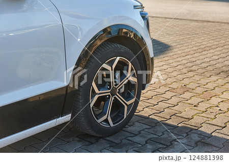 Wheel of a car Wheel of a car 124881398