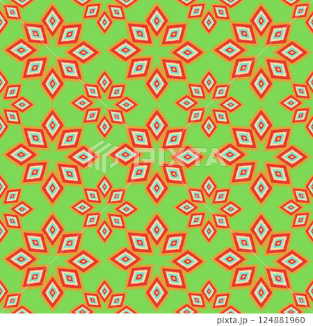 seamless geometric vector background with traditional arabic style 124881960