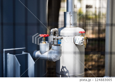 給水設備の止水バルブ 124883005