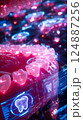 Dental nanorobots performing delicate microsurgery on gum tissue, removing diseased cells 124887256