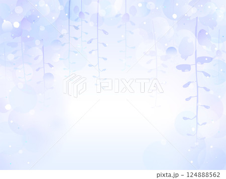 淡い藤の花のやさしい背景 淡い藤の花のやさしい背景 124888562