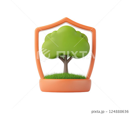 Shielded Verdant Arboreal Sanctuary in Pristine Countryside Landscape with Lush Foliage and Flourishing Growth Providing Natural Shelter and Habitat Protection Shielded Verdant Arboreal Sanctuary in Pristine Countryside Landscape with Lush Foliage and Flourishing Growth Providing Natural Shelter and Habitat Protection 124888636