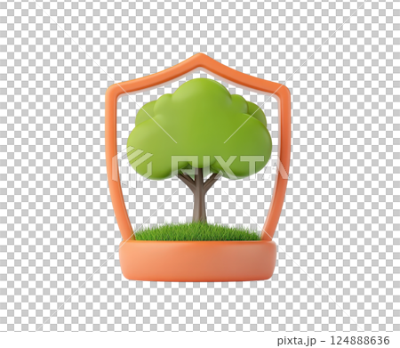 Shielded Verdant Arboreal Sanctuary in Pristine Countryside Landscape with Lush Foliage and Flourishing Growth Providing Natural Shelter and Habitat Protection Shielded Verdant Arboreal Sanctuary in Pristine Countryside Landscape with Lush Foliage and Flourishing Growth Providing Natural Shelter and Habitat Protection 124888636