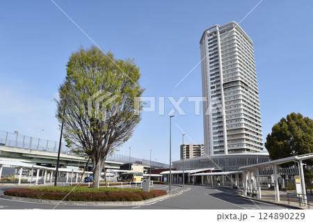 東京都町田市 南町田グランベリーパーク駅北口の街並み 124890229